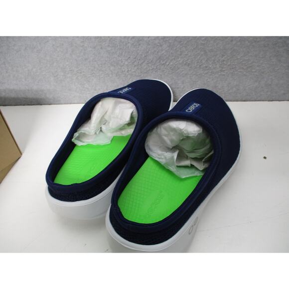 Oofos OOcoozie Sport Mule Navy Blue Slip On Comfort Shoes Mens Sz 12 main image 7